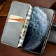 Шкіряний чохол-книжка GETMAN Cubic (PU) для Xiaomi Redmi 9 Сірий