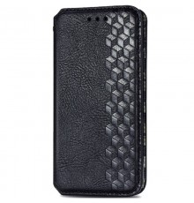 Шкіряний чохол-книжка GETMAN Cubic (PU) для Xiaomi Redmi 9 Чорний