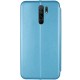 Шкіряний чохол-книжка Classy для Xiaomi Redmi 9 Блакитний