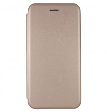 Шкіряний чохол-книжка Classy для Xiaomi Redmi 9 Золотий