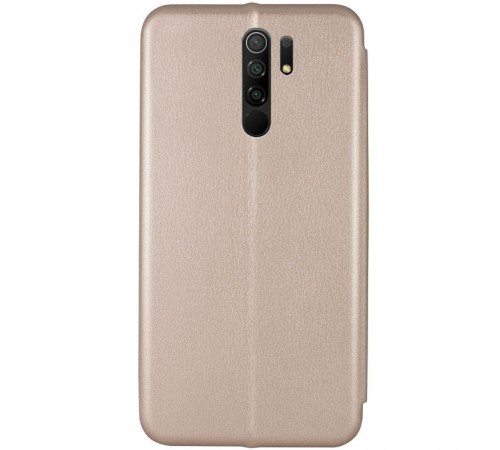 Шкіряний чохол-книжка Classy для Xiaomi Redmi 9 Золотий Шкіряний чохол-книжка Classy для Xiaomi Redmi 9 Золотий