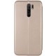 Шкіряний чохол-книжка Classy для Xiaomi Redmi 9 Золотий