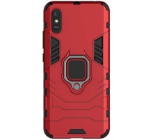Ударостійкий чохол Transformer Ring for Magnet для Xiaomi Redmi 9A Червоний / Dante Red