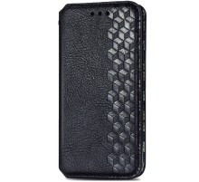 Шкіряний чохол-книжка GETMAN Cubic (PU) для Xiaomi Redmi 9A Чорний