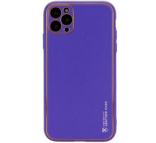 Шкіряний чохол Xshield для Apple iPhone 11 Pro (5.8") Фіолетовий / Ultra Violet