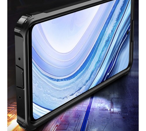 Броньований протиударний TPU+PC чохол Immortal для Xiaomi Redmi Note 9s/Note 9 Pro/Note 9Pro Max Чорний