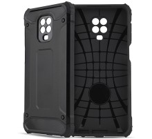 Броньований протиударний TPU+PC чохол Immortal для Xiaomi Redmi Note 9s/Note 9 Pro/Note 9Pro Max Чорний