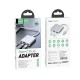 Перехідник HUB Hoco HB14 Type-C to USB3.0+HDMI+PD Сталевий