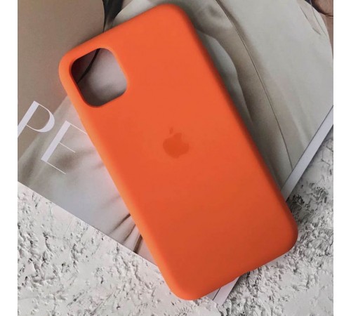 Чохол Silicone Case Full Protective (AA) для Apple iPhone 12 Pro / 12 (6.1") Помаранчевий / Kumquat Чохол Silicone Case Full Protective (AA) для Apple iPhone 12 Pro / 12 (6.1") Помаранчевий / Kumquat
