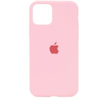 Чохол Silicone Case Full Protective (AA) для Apple iPhone 12 Pro / 12 (6.1") Рожевий / Peach