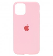 Чохол Silicone Case Full Protective (AA) для Apple iPhone 12 Pro / 12 (6.1") Рожевий / Peach
