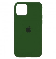 Чохол Silicone Case Full Protective (AA) для Apple iPhone 12 Pro / 12 (6.1") Зелений / Olive