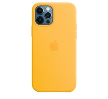 Чохол Silicone Case Full Protective (AA) для Apple iPhone 12 Pro / 12 (6.1") Жовтий / Sunflower