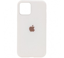 Чохол Silicone Case Full Protective (AA) для Apple iPhone 12 Pro / 12 (6.1") Бежевий / Creamy White