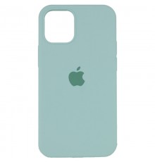 Чохол Silicone Case Full Protective (AA) для Apple iPhone 12 Pro / 12 (6.1") Бірюзовий / Beryl