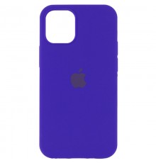 Чохол Silicone Case Full Protective (AA) для Apple iPhone 12 Pro / 12 (6.1") Фіолетовий / Ultra Violet