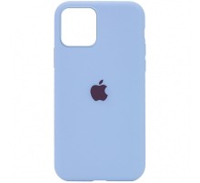 Чохол Silicone Case Full Protective (AA) для Apple iPhone 12 Pro / 12 (6.1") Блакитний / Light Blue