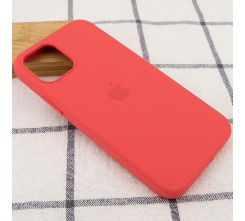 Чохол Silicone Case Full Protective (AA) для Apple iPhone 12 Pro / 12 (6.1") Рожевий / Living coral Чохол Silicone Case Full Protective (AA) для Apple iPhone 12 Pro / 12 (6.1") Рожевий / Living coral
