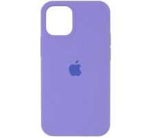 Чохол Silicone Case Full Protective (AA) для Apple iPhone 12 Pro / 12 (6.1") Бузковий / Dasheen