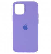 Чохол Silicone Case Full Protective (AA) для Apple iPhone 12 Pro / 12 (6.1") Бузковий / Dasheen