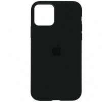 Чохол Silicone Case Full Protective (AA) для Apple iPhone 12 Pro / 12 (6.1") Зелений / Black Green