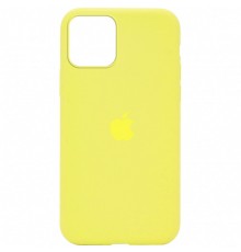 Чохол Silicone Case Full Protective (AA) для Apple iPhone 12 Pro / 12 (6.1") Жовтий / Bright Yellow