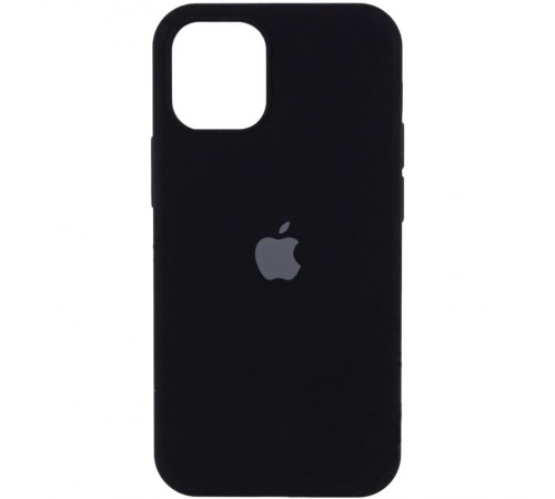 Чохол Silicone Case Full Protective (AA) для Apple iPhone 12 mini (5.4") Чорний / Black