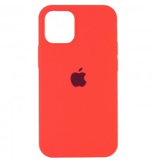 Чохол Silicone Case Full Protective (AA) для Apple iPhone 12 Pro Max (6.7") Кавуновий / Watermelon red