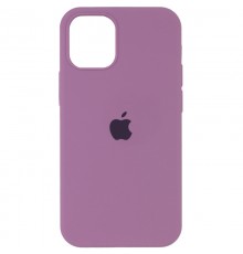 Чохол Silicone Case Full Protective (AA) для Apple iPhone 12 Pro Max (6.7") Ліловий / Lilac Pride