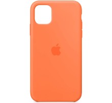 Чохол Silicone Case Full Protective (AA) для Apple iPhone 12 Pro Max (6.7") Помаранчевий / Vitamin C