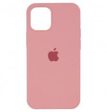 Чохол Silicone Case Full Protective (AA) для Apple iPhone 12 Pro Max (6.7") Рожевий / Pink