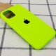 Чохол Silicone Case Full Protective (AA) для Apple iPhone 12 Pro Max (6.7") Салатовий / Neon Green