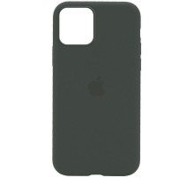 Чохол Silicone Case Full Protective (AA) для Apple iPhone 12 Pro Max (6.7") Сірий / Light Olive