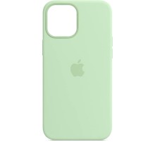 Чохол Silicone Case Full Protective (AA) для Apple iPhone 12 Pro Max (6.7") Зелений / Pistachio