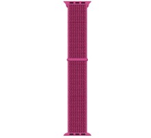 Ремінець Nylon для Apple Watch 42/44/45/46/49mm Малиновий / Dragon Fruit Ремінець Nylon для Apple Watch 42/44/45/46/49mm Малиновий / Dragon Fruit