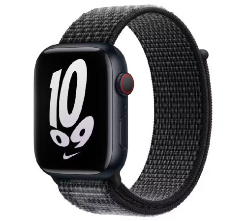 Ремінець Nylon для Apple Watch 42(ser.1-3)/44/45/46/49mm Black / Summit White