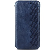 Шкіряний чохол книжка GETMAN Cubic (PU) для Xiaomi Poco X3 NFC / Poco X3 Pro Синій
