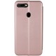 Шкіряний чохол-книжка Classy для Oppo A5s / Oppo A12 Rose Gold
