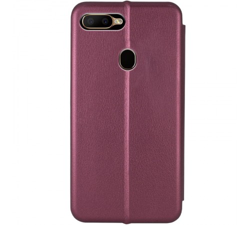 Шкіряний чохол-книжка Classy для Oppo A5s / Oppo A12 Бордовий Шкіряний чохол-книжка Classy для Oppo A5s / Oppo A12 Бордовий