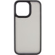 TPU+PC чохол Metal Buttons для Apple iPhone 12 Pro Max (6.7") Чорний / Black