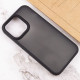 TPU+PC чохол Metal Buttons для Apple iPhone 12 Pro Max (6.7") Чорний / Black