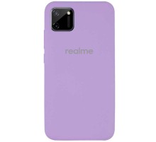 Чохол Silicone Cover Full Protective (AA) для Realme C11 Бузковий / Lilac