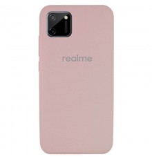 Чохол Silicone Cover Full Protective (AA) для Realme C11 Рожевий / Pink Sand