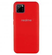 Чохол Silicone Cover Full Protective (AA) для Realme C11 Червоний / Red