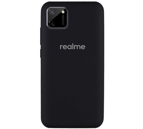 Чохол Silicone Cover Full Protective (AA) для Realme C11 Чорний / Black