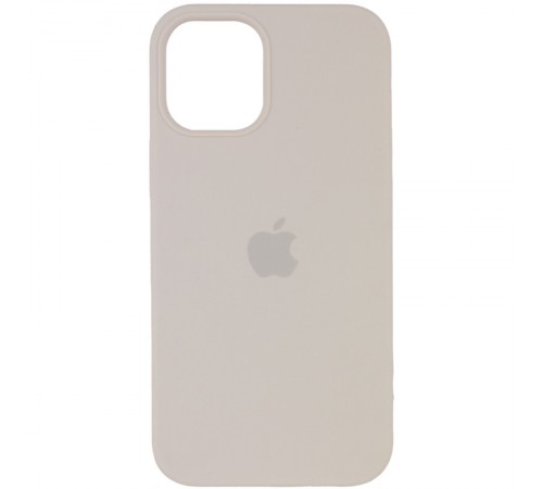 Чохол Silicone Case (AA) для Apple iPhone 12 Pro Max (6.7") Бежевий / Antique White Чохол Silicone Case (AA) для Apple iPhone 12 Pro Max (6.7") Бежевий / Antique White