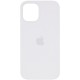 Чохол Silicone Case (AA) для Apple iPhone 12 Pro Max (6.7") Білий / White