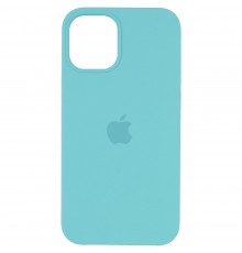 Чохол Silicone Case (AA) для Apple iPhone 12 Pro Max (6.7") Бірюзовий / Marine Green