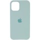 Чохол Silicone Case (AA) для Apple iPhone 12 Pro Max (6.7") Бірюзовий / Turquoise