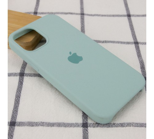 Чохол Silicone Case (AA) для Apple iPhone 12 Pro Max (6.7") Бірюзовий / Turquoise Чохол Silicone Case (AA) для Apple iPhone 12 Pro Max (6.7") Бірюзовий / Turquoise